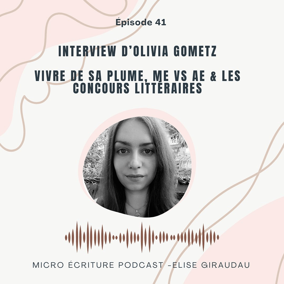 Vignette du podcast de Micro Écriture, épisode Vivre de sa plume, ME versus AE et les concours littéraires